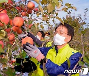 손병환 농협금융 회장, 충남서 지역사회 지원 나서