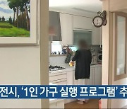 대전시, '1인 가구 실행 프로그램' 추진