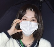 [MD포토] 레드벨벳 웬디, '귀여운 빵빵 볼하트'