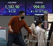 코스피, 외인·기관 매도에 2,960대로..바이오주 급락(종합)