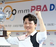 '7전8기' 권혁민, 3시즌 만에 프로당구 PBA 드림투어 첫 정상