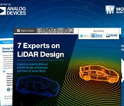 마우저 일렉트로닉스-아나로그디바이스, LiDAR 기술의 설계 과제 집중 탐구하는 신규 전자책 발간