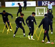 훈련하는 축구대표팀 [포토]