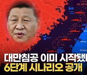 [영상] 중국·대만 전쟁 시나리오.."동아시아 전체로 번진다"