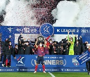 'K리그1으로' 김천상무 창단 첫 시즌 숫자로 돌아보기