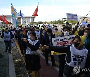 차별금지법 연내 제정을 위한 평등길 걷기