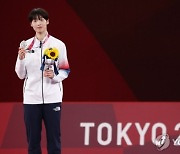 '도쿄 은메달' 이다빈, 태권도 국가대표선발 최종대회 1위