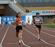 '단거리 유망주' 이은빈, 전국육상 여중부 100m 우승..12초27