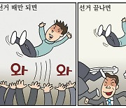 [만평] 조기영 세상터치 2021년 11월 15일