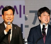 송영길·이준석, 중소기업 정책 대리전