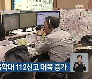 올해 대구 아동학대 112신고 대폭 증가