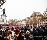 FRANCE WOMEN PROTEST