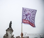 FRANCE WOMEN PROTEST