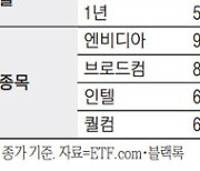 엔비디아 등 시스템반도체 담아..年수익률 50%