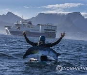 SOUTH AFRICA PROTEST AGAINST SHELL SEISMIC SURVEY