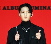 [포토]SF9 주호, 부상이라 아쉬워요..