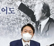 윤석열, 이재명 겨냥 "대장동 주범, 영원히 속일 수 없을 것" [TF사진관]