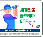 NH-Amundi자산운용 "골프산업에 투자하는 ETF 24일 상장"