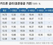 '생계형 대출' 금리까지 껑충.. 카드론 실수요자 막막