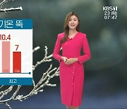 [날씨] 광주·전남 찬바람 기온 뚝..오후까지 가끔 비·눈