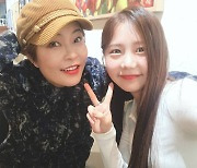 조혜련X송하예, 마치 모녀 같은 인증샷.."예뻐 예뻐"