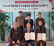 리테일앤인사이트·한국음식관광협회, K푸드 국가브랜드 제품 개발 MOU