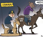 한국일보 11월 25일 만평