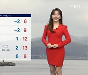 [종합뉴스 날씨]내일 아침 오늘보다 높은 기온..동해안 대기 건조