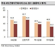 "국내 금융지주, ESG 중 'E'에 취약..기업운영 반영해야"