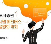 한화투자증권, 신입사원 메타버스 채용설명회 개최