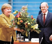 [사진] 16년 메르켈 시대 끝, 독일 숄츠 정부 내달 출범