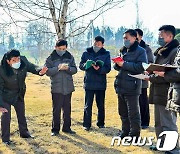 평양에 나무 심기 한창.."내년 아름다운 풍치 펼칠 열의"