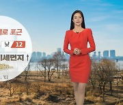 [날씨] 내일 대체로 포근..중서부 미세먼지 ↑