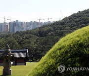 조선왕릉 근처 아파트 이어 공원도 철거 위기..주민 반발