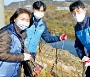 애경산업, 청양군에 '라일락길' 조성