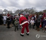 Virus Outbreak Massachusetts Christmas