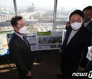 '충청의 아들' 윤석열, 탈원전 작심비판..즉문즉답 환호성(종합)