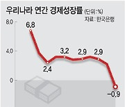 文정부 출범후 성장률 지속 하락 .."경제이론 무시한 아마추어 정책탓"