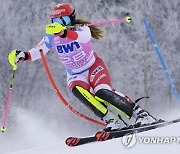 WCup Womens Slalom Skiing