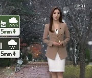 [날씨] 충남 서해안 '비·눈'..대전·세종·충남 내일 영하권 '추위'