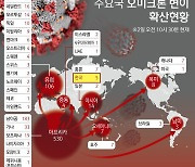 '오미크론'에 잠식당하는 전세계..최소 30개국서 발견(종합)