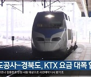 [여기는 안동] 철도공사-경북도, KTX 요금 대폭 할인 외