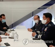군사 교류 증진방안 논의하는 박인호 공군 참모총장