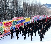 삼지연시 완공한 북한 "백옥같은 충성, 잊지 않을 것"