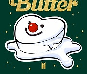 방탄소년단, 'Butter' 캐롤팝ver 리믹스 발표..따뜻한 겨울 선물
