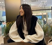 '이필모♥' 서수연, 니트 입고도 여리여리 예쁘네.."몸 두꺼워져"