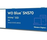 웨스턴디지털, 'WD 블루 SN570 NVMe SSD' 출시