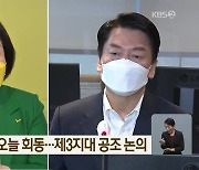 심상정-안철수 오늘 회동..제3지대 공조 논의