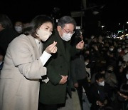 이재명 "다시 태어나도 김혜경과..'구속·수배' 고생 많았다"