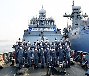 '바다의 탑건' 해군 포술 최우수 전투함에 전북함